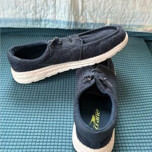 Crane Men's Denim Slip-On Loafers